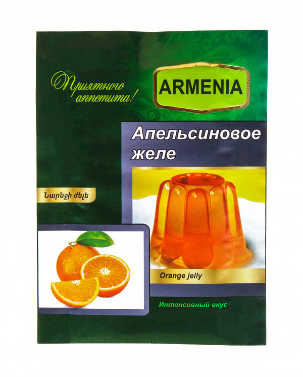 Jelly with orange flavor 25 gr